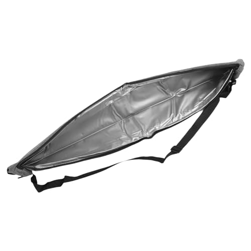 BAOFUYA Canvas Bag Kühlerhülle 7 Dosen Isolierte Getränkespeicher für Golfspieler (Grey) von BAOFUYA