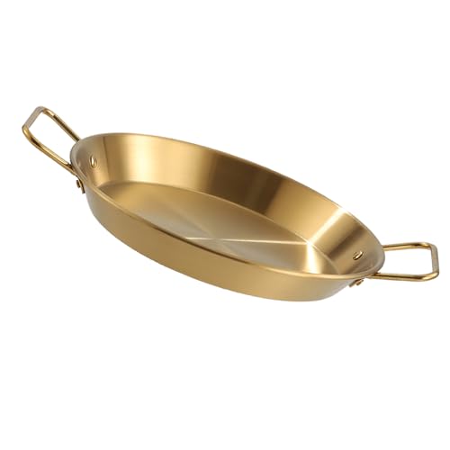 BAOFUYA Dual Griff Flacher Bodenpfanne Edelstahl -Bratpfannen, Leicht zu Gießen und zu Rühren, Multi -Szenen Anwendung für Verschiedene Kochmethoden BAOFUYA Dual Griff Flacher Bodenpfanne Edelstahl -Bratpfannen, Leicht zu Gießen und zu Rühren, Multi -Szenen Anwendung für Verschiedene Kochmethoden von BAOFUYA