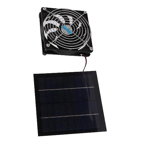 BAOFUYA Effizientes Fan -Kit mit Einer 20 -W Solarpanel für das Greenhouse RV House, Stille Operation von BAOFUYA
