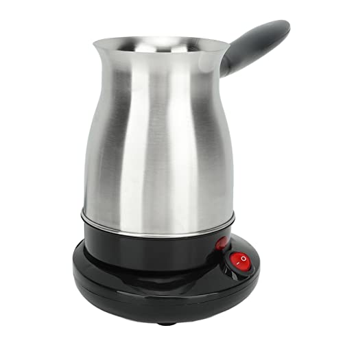 BAOFUYA Elektrische Kaffeekanne Schlanke Lampe 220 V Led Eu Stecker Wasserkocher Haushalt Milch Boiler Auslauf Edelstahl Matte Textur für 600 Ml Türkei 220 V Eu Stecker 600 W Wasserkocher von BAOFUYA