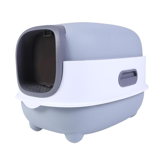 BAOFUYA Geschlossene Katzendrüsenschachtel, Einfache Installation Anti -Spritzer -Design Großer Raumstreu Pfanne Bedeckte Katzen -Toilette mit Müll Geschauft für Zuhause BAOFUYA Geschlossene Katzendrüsenschachtel, Einfache Installation Anti -Spritzer -Design Großer Raumstreu Pfanne Bedeckte Katzen -Toilette mit Müll Geschauft für Zuhause von BAOFUYA