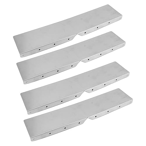 BAOFUYA Gutter Valley Splash Guards Aluminium Regen Gutter Guards Verhindern Überlauf für Hausschindelndächer, 4pcs Dachdecker für Schwere Regenwassertal -Splash, Aluminiummaterial BAOFUYA Gutter Valley Splash Guards Aluminium Regen Gutter Guards Verhindern Überlauf für Hausschindelndächer, 4pcs Dachdecker für Schwere Regenwassertal -Splash, Aluminiummaterial von BAOFUYA
