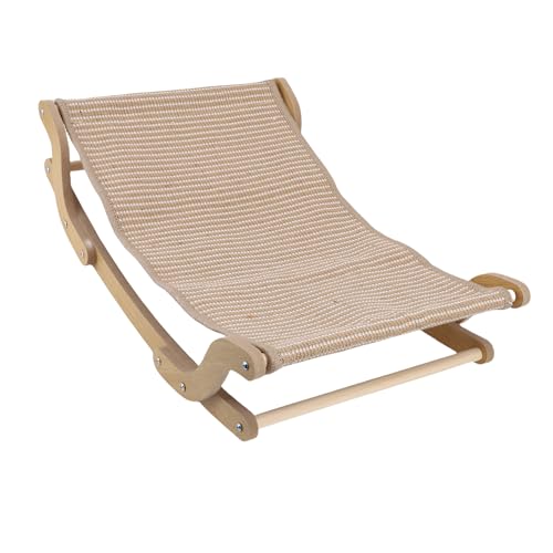 BAOFUYA Horizontales Katzenkratzerbett, Große Geräumige Doppelte Funktionsdesign Robuster Holzrahmen Katze Kratzpolsterliege Hängematte für Zuhause BAOFUYA Horizontales Katzenkratzerbett, Große Geräumige Doppelte Funktionsdesign Robuster Holzrahmen Katze Kratzpolsterliege Hängematte für Zuhause von BAOFUYA