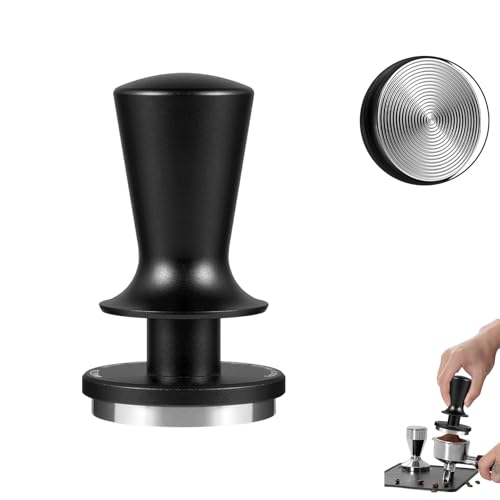 BAOFUYA Kaffeemanipulation, Hohe Effizienz Rostfreie Edelstahl -Basis -Kaffeemanipulationen mit Kalibriertem Feder für Café -Maschinenzubehör Beladen (53,35 mmt6000-os) von BAOFUYA