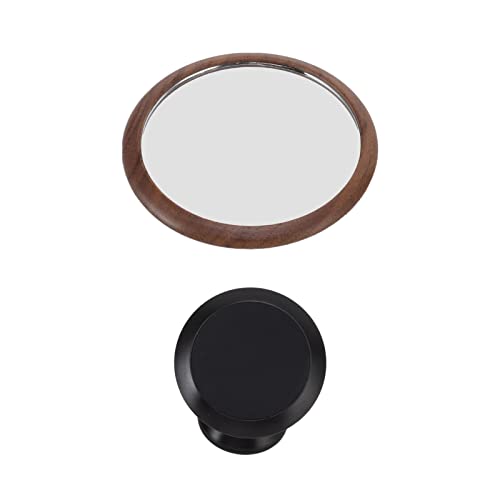 BAOFUYA Kaffeemaschinenwerkzeug 360 ° Rotatable Spiegel HD Glassspiegel und Ausgezeichnet für Kaffeeliebhaber Walnussschwarze Basis BAOFUYA Kaffeemaschinenwerkzeug 360 ° Rotatable Spiegel HD Glassspiegel und Ausgezeichnet für Kaffeeliebhaber Walnussschwarze Basis von BAOFUYA