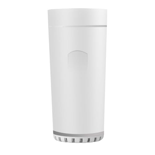 BAOFUYA Kleinwagen -Luftbefeuchter, Wiederaufladbare Kühle Luftreinigung Auto -Duft Öldiffusor -Luftbefeuchter für Büroheimschlafzimmer (WHITE) von BAOFUYA
