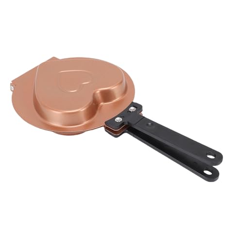 BAOFUYA Kuchenbrauchpfanne, Multifunktional Doppelseitiges Omelett -Pfanne Frühstück Tortilla Maker für Induktionskochfeld Kochgeschirr Kochgeschirr (GOLD) von BAOFUYA