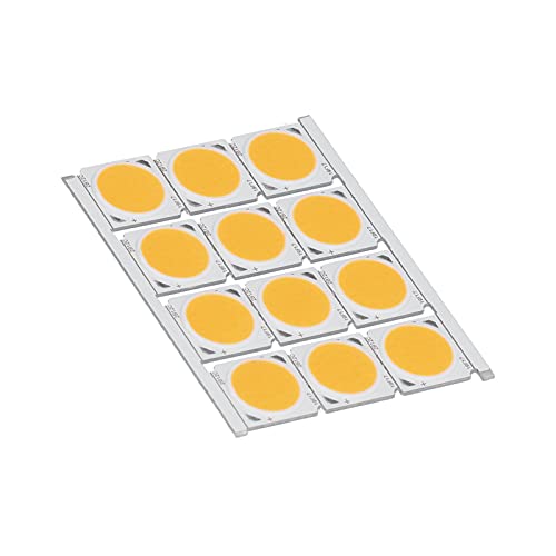 BAOFUYA LED-Chip, runde COB-Lichtquelle, 12 W, 36-41 V, 1080 lm, für DIY-Innenbeleuchtung (warmes Licht) von BAOFUYA