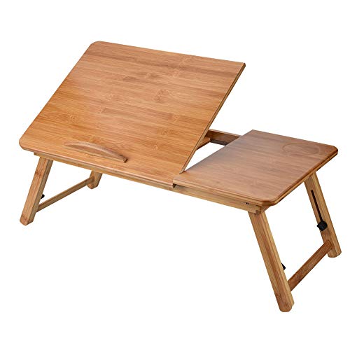 BAOFUYA Laptop-Tisch, Tragbar, Klappbar, für Sofa, Bett, Büro, Laptop-Ständer, Halterung, Verstellbar (62 * 34 ohne Schublade) von BAOFUYA