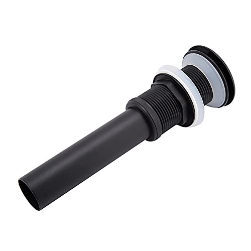 BAOFUYA Messingspüle Abfluss Stopper-Pop-up-Abflussbaugruppe für Waschbecken G1 1/4, Reibungsloser Betrieb, Einfach Installieren, Nicht-Überfluss-Design, mit Silberchrombeschichtung, (#2) von BAOFUYA