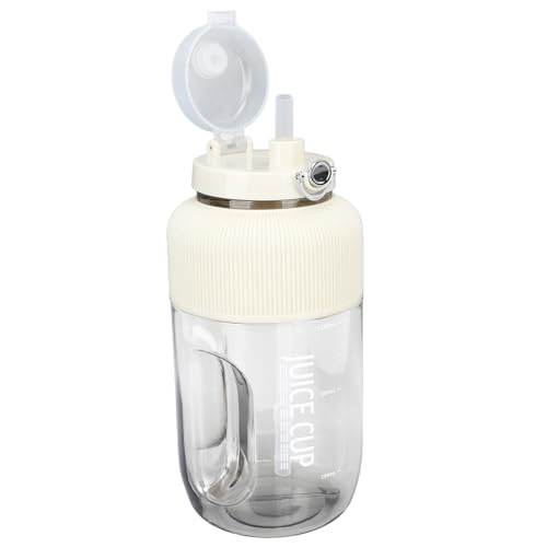 Mini-Entsafter-Becher, Tragbarer Wiederaufladbarer Akku-Mixer mit Lebensmittelechtem Material, 1,2 L Fassungsvermögen, Doppelflaschenverschluss-Design, Elektrischer Entsafter für von BAOFUYA
