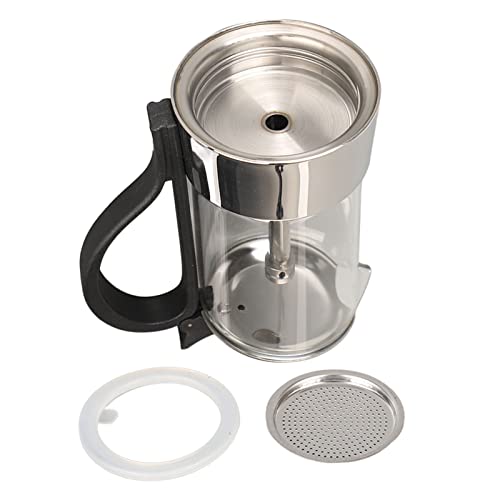 BAOFUYA Moka Pot Italienische Kaffeemaschine mit Kristallglas -Top Edelstahl für 4 Tassen, Gesund, für Freunde der Familie, die Sich Versammeln BAOFUYA Moka Pot Italienische Kaffeemaschine mit Kristallglas -Top Edelstahl für 4 Tassen, Gesund, für Freunde der Familie, die Sich Versammeln von BAOFUYA