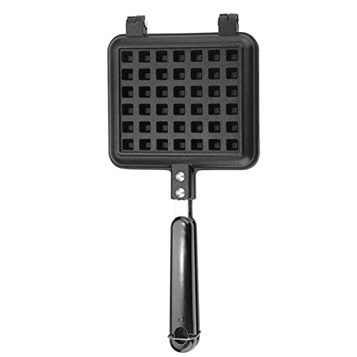BAOFUYA Robuster Waffelhersteller Pan Nicht durch Stab Einfach das Lange Griffkochwerkzeug für Hausgemachtes Kochen auf Dem Gasbrennstoffherd zu Sichern von BAOFUYA