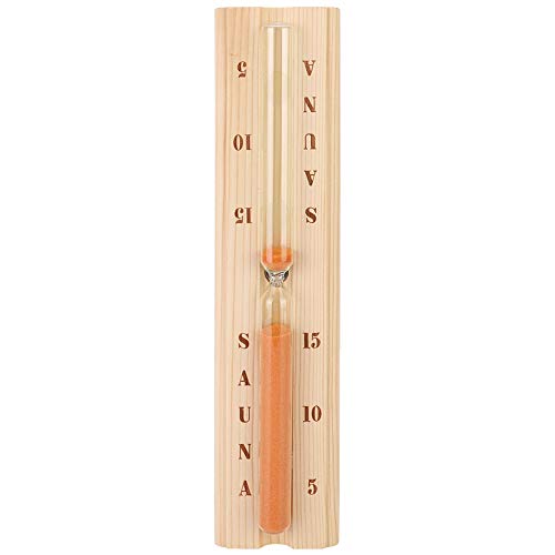 BAOFUYA Sauna Timer Timer Sanduhr Dekoration Sanduhr Uhr Holzsauna Dampfbad Uhr für Kiefernholz für Kiefernsauna Zubehör von BAOFUYA
