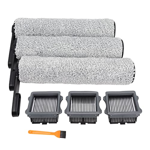 BAOFUYA Staubsauger Bürstenfilter Set, Weiche Rollenbürste, Ersatz Staubsauger Ersatzzubehör für Tineco S5 Akku Nass Trockensauger von BAOFUYA