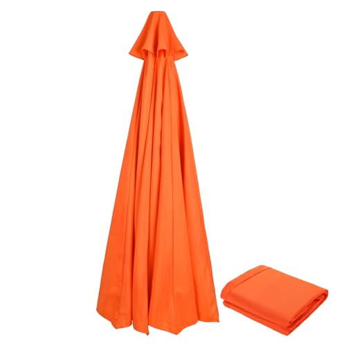 BAOFUYA Tan Patio Regenschirm Baldachin Ersatzabdeckung, Sonnenschutzregenabdeckung Polyesterabdeckung mit Schutz für Regenschirmrahmen, Wiederbelebung Ihres Looks für Party, Urlaub, (4) von BAOFUYA