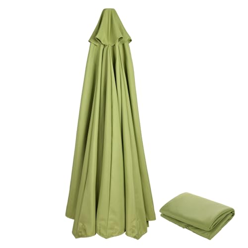 BAOFUYA Tan Patio Regenschirm Baldachin Ersatzabdeckung, Sonnenschutzregenabdeckung Polyesterabdeckung mit Schutz für Regenschirmrahmen, Wiederbelebung Ihres Looks für Party, Urlaub, (5) von BAOFUYA
