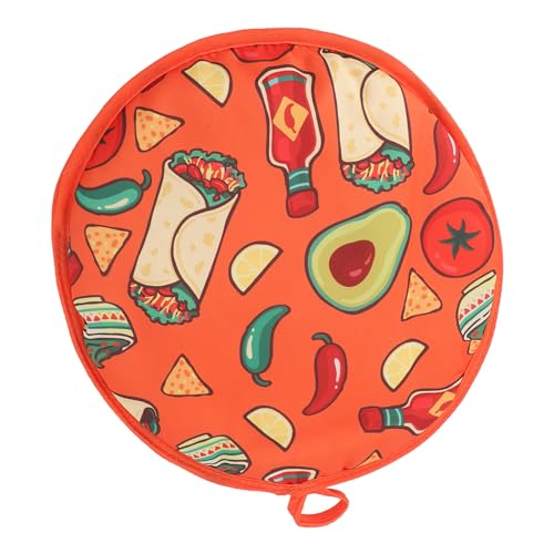 BAOFUYA Tortillawärmer-Beutel-Isolierter Stoffhalter für Mais und Mehl, Große Kapazität für Partys, Leicht zu Reinigen und Tragbar für die One-the-Go von BAOFUYA