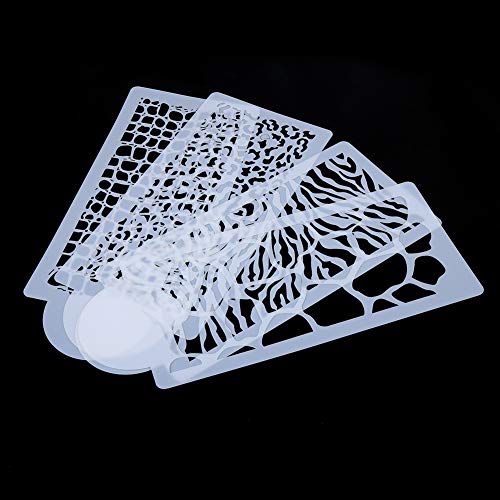 BAOFUYA Wiederverwendbare Dekorationskuchenschablone, Kuchenform aus Detaillierten Formkuchen, Flexibles Kochwerkzeug für Gummis, 4pcs BAOFUYA Wiederverwendbare Dekorationskuchenschablone, Kuchenform aus Detaillierten Formkuchen, Flexibles Kochwerkzeug für Gummis, 4pcs von BAOFUYA