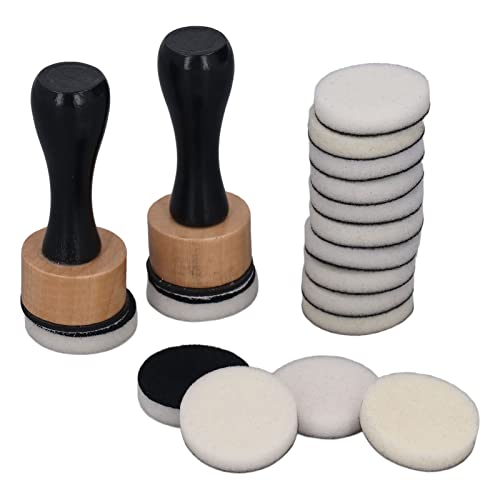Ink Blending Brushes, Mini Ink Paints Mixing Blending Tool Ink Blower Applicator Tool Sets mit Schäumen Ersatz Nachfüllschaum für die Herstellung von Prägungen von BAOFUYA