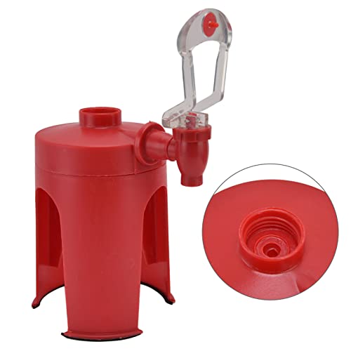 Soda Dispenser, Soda Dispenser Bottle Machine Kunststoff Getränkespender mit Hahn Umgekehrter Kohlensäurehaltiger Getränkespender für Küchenbar Home Party Drink Tool von BAOFUYA