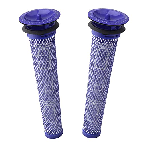 Ersatz V8 Filter, 2 Stücke Waschbar Ersatzfilter Vorfilter, Replenishment Filter, Passend für V6 V7 V8 DC58 DC59 DC61 DC62 DC74 Staubsaugerzubehör von BAOII
