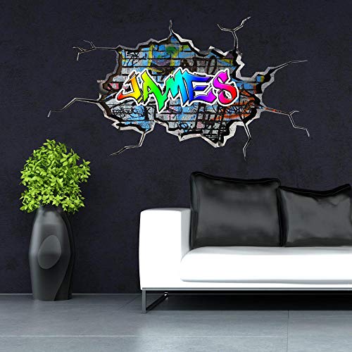 BAOJIAN Wandtattoo VOLLFARBIG PERSONALISIERTE GRAFFITI NAME WALL ART STICKER MÄDCHEN JUNGEN SCHLAFZIMMER BAOJIAN Wandtattoo VOLLFARBIG PERSONALISIERTE GRAFFITI NAME WALL ART STICKER MÄDCHEN JUNGEN SCHLAFZIMMER von BAOJIAN