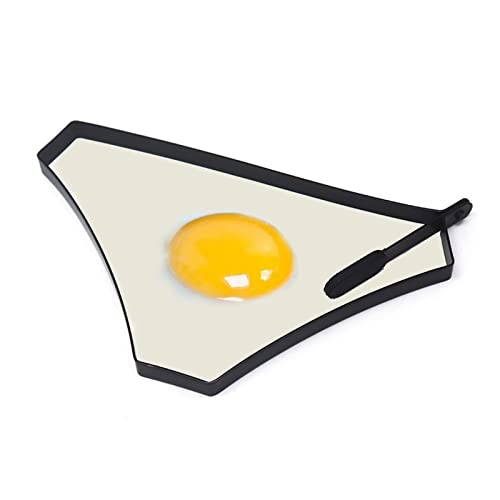 BAOK Lustige Eierfritteusenform, Edelstahl-Eier zum Braten | Lustige Eierkochform, Antihaft-Eierform für Muffins, Pfannkuchen, Kochformer für Frühstück von BAOK