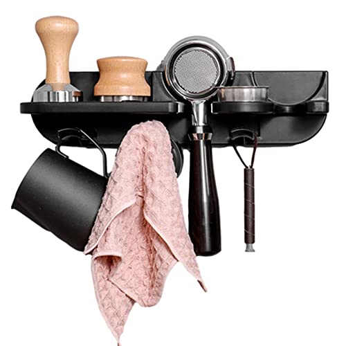 BAOK Siebträgerhalter | Kaffeestation Wandregal - Tamper Distributor & Tamper Stirrer Kompatibel mit den meisten Werkzeugen und Zubehör BAOK Siebträgerhalter | Kaffeestation Wandregal - Tamper Distributor & Tamper Stirrer Kompatibel mit den meisten Werkzeugen und Zubehör von BAOK