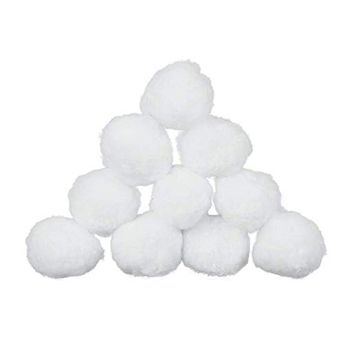 Filter Balls Pool Filterbälle Poolzubehör Poolreiniger Sandfilteranlage Für Glasklares Wasser Im Pool Ersatz Für Quarzsand Filterglas Filtersand Filterballs Für Die Sandfilteranlage Baok von BAOK