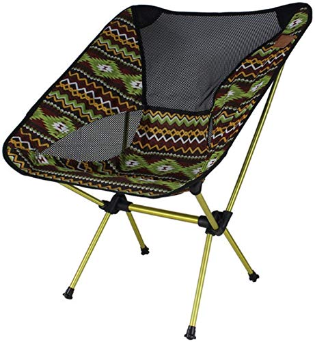 BAOLIQ Campingstuhl, Ultraleicht Folding Camping Stuhl Durable Portable Compact Outdoor Travel Beach Picknick Wandern Angelstuhl(Color:Rosso) von BAOLIQ