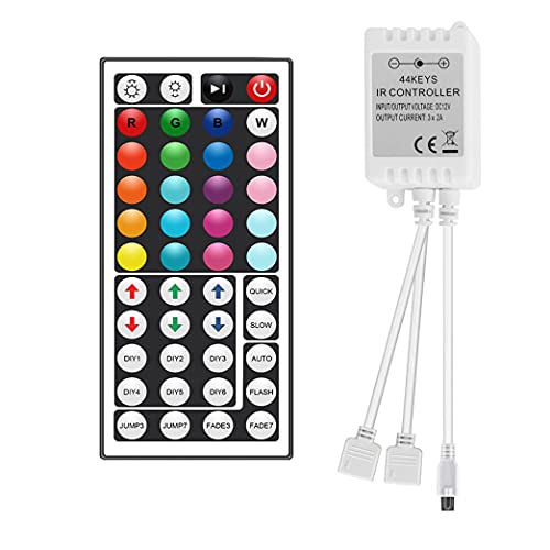 LED Fernbedienung IR Remote Kontroller, für RGB Streifen Lichtband Farbwechsel Led Lichtleiste, DC 12V LED Fernbedienung IR Remote Kontroller, für RGB Streifen Lichtband Farbwechsel Led Lichtleiste, DC 12V von BAOMING