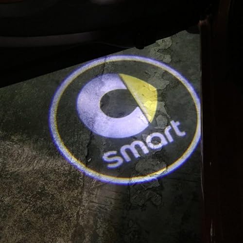 BAONITOU 2 Stück Auto-Begrüßungstürlicht für Smart #3 Smart 3 2023 2024 2025, Projektionslampe personalisierte Türlampe Autodekorationszubehör BAONITOU 2 Stück Auto-Begrüßungstürlicht für Smart #3 Smart 3 2023 2024 2025, Projektionslampe personalisierte Türlampe Autodekorationszubehör von BAONITOU