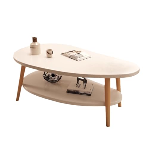 BAOSHUPINGY Couchtisch Nordic Couchtisch Einfacher Moderner Kreativer Couchtisch Wohnzimmer Home Multifunktionaler Kleiner Tisch Couch Tisch(A,M) von BAOSHUPINGY