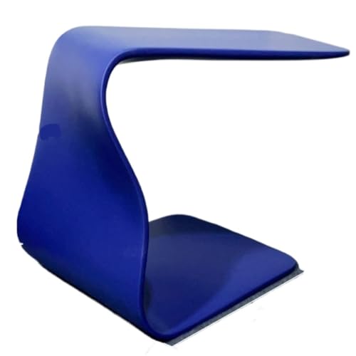 BAOSHUPINGY Kleine Tische Moderner, Leichter, Luxuriöser, Minimalistischer Couchtisch, Speziell Geformter Wohnzimmer-Sofa-Beistelltisch, Nacht-Ecktisch Tisch Klein(Color:Blue,Size:A) von BAOSHUPINGY