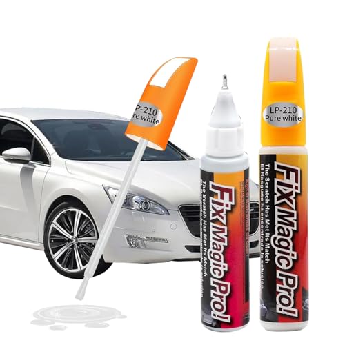BAOSROY Lackstift Auto,Lack Reparaturstift,Lackreparaturstift Auto,Autolack Reparaturstifts,Kratzer Reparaturstifts,Kratzerentferner AutolackStift,Autolack Korrekturstift (Weiß) von BAOSROY