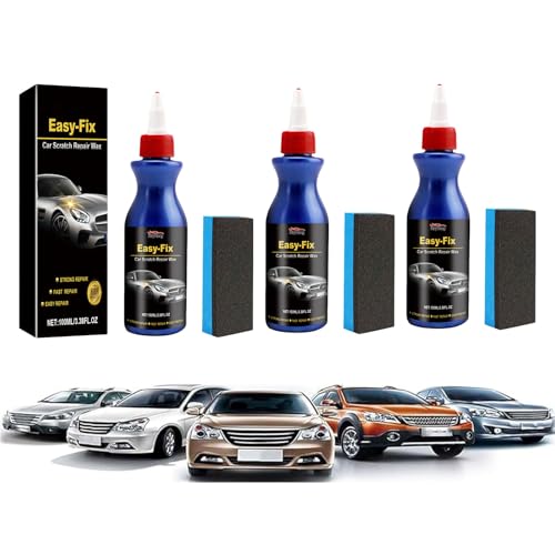 Kratzer Entferner Auto,Auto Kratzer Reparaturpaste,Autolack Reparatur Polieren Paste,Reparatur Wachs für Paint Restorer,Polish,Autopolitur für Glanz,3PCS Kratzer Entferner Auto,Auto Kratzer Reparaturpaste,Autolack Reparatur Polieren Paste,Reparatur Wachs für Paint Restorer,Polish,Autopolitur für Glanz,3PCS von BAOSROY