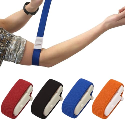 Venenstauer,4pcs Stauschlauch,Tourniquet,Stauschlauch Blutabnahme,Venenstauer Blutabnahme,Fast Tourniquet,Nurse Tourniquet,Geschlossenes System für Ärzte,Krankenschwestern und Medizinische Notfälle von BAOSROY