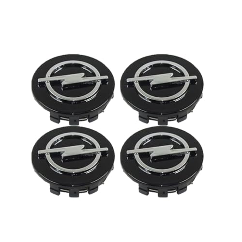 4 Stück Nabendeckel für Opel Astra h g j k f Zafira a b Corsa b c d Mokkav Insignia Vectra, Zentralabdeckung Felgendeckel Radzierblende Wasserdicht Staubdicht Wheel Caps aus Hochwertiges ABS von BAOYBS