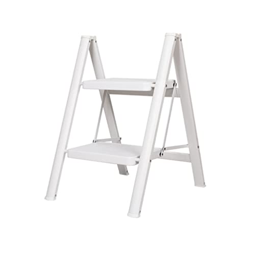 BAOYOUNI Trittleiter 2 Stufen Klappbar Haushaltsleiter Leiter Rutschfeste Stufenleiter 20 cm Breite Stufen Klapptritt Belastbar bis 330lbs, für Küche, Hause, Büro, Garage, DIY-Malerei, Weiß BAOYOUNI Trittleiter 2 Stufen Klappbar Haushaltsleiter Leiter Rutschfeste Stufenleiter 20 cm Breite Stufen Klapptritt Belastbar bis 330lbs, für Küche, Hause, Büro, Garage, DIY-Malerei, Weiß von BAOYOUNI