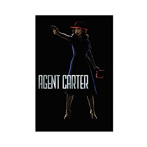 Agent Carter TV-Serie Cover Room Aesthetics 9 Leinwand-Poster, Wandkunst, Deko, Bild, Gemälde für Wohnzimmer, Schlafzimmer, Dekoration, 40 x 60 cm von BAOZHI