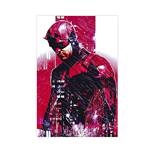 Daredevil Matt Murdock Charlie Movie Hero 21 Leinwand Poster Schlafzimmer Dekor Sport Landschaft Büro Raumdekor Geschenk Ungerahmt: 30 × 45 cm von BAOZHI