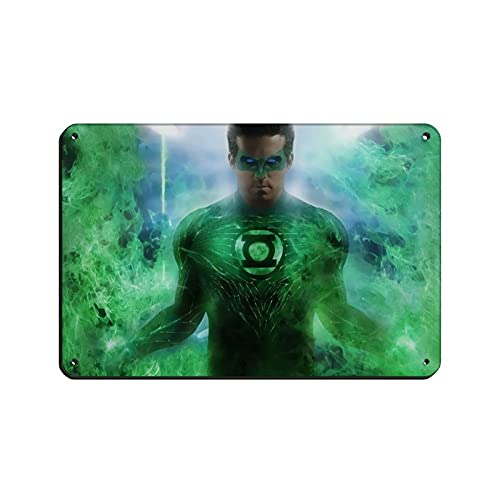 Green Lantern Hal Jordan Ryan Reynolds Movie Hero 16 Retro Poster Metall Blechschild Chic Art Retro Eisen Gemälde Bar Menschen Höhle Cafe Familie Garage Poster Wanddekoration 20 × 30 cm Green Lantern Hal Jordan Ryan Reynolds Movie Hero 16 Retro Poster Metall Blechschild Chic Art Retro Eisen Gemälde Bar Menschen Höhle Cafe Familie Garage Poster Wanddekoration 20 × 30 cm von BAOZHI