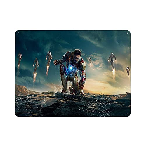 Iron Man Tony Stark Jr. Robert Downey Movie 13 Retro Poster Metall Blechschild Schick Kunst Retro Eisen Malerei Bar Menschen Höhle Cafe Familie Garage Poster Wanddekoration 30x40cm Iron Man Tony Stark Jr. Robert Downey Movie 13 Retro Poster Metall Blechschild Schick Kunst Retro Eisen Malerei Bar Menschen Höhle Cafe Familie Garage Poster Wanddekoration 30x40cm von BAOZHI
