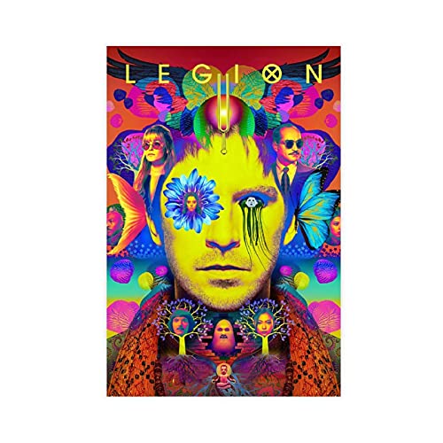 Legion TV-Serie Cover Hero 11 Leinwand-Poster, Wandkunst, Dekordruck, Gemälde für Wohnzimmer, Schlafzimmer, Dekoration, ungerahmt: 50 x 75 cm von BAOZHI