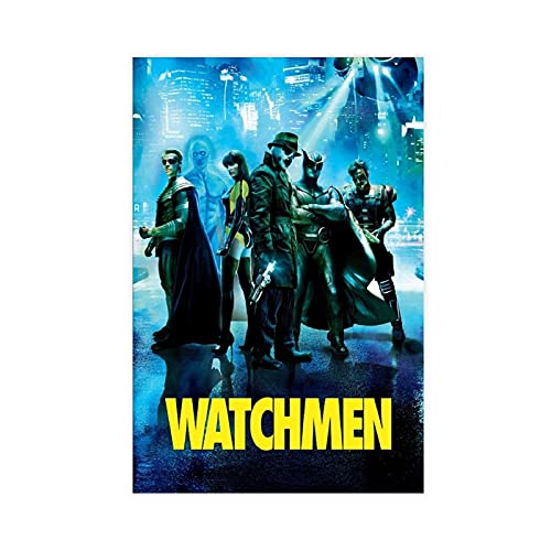Watchmen Movie Cover Classic Art 5 Leinwand Poster Schlafzimmer Dekor Sport Landschaft Büro Zimmer Dekor Geschenk Ungerahmt: 60 × 90 cm von BAOZHI