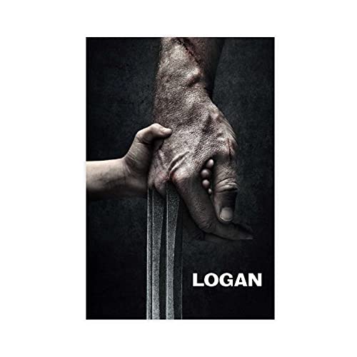 Wolverine Logan Hugh Jackman Filmklassiker 16 Leinwand-Poster, Wandkunst, Deko, Bild, Gemälde für Wohnzimmer, Schlafzimmer, Dekoration, ungerahmt: 30 x 45 cm von BAOZHI