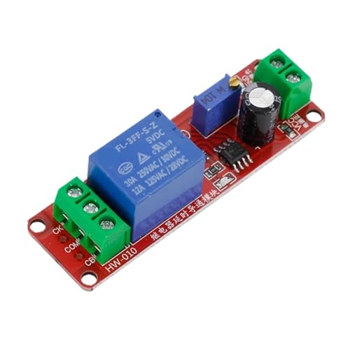 1 PCS NE555 DK555 Timer Schalter Einstellbare Trennen Modul Zeit verzögerung relais Modul DC 5V/12V Verzögerung relais schild 0~10S(5V) von BAPPRJJ