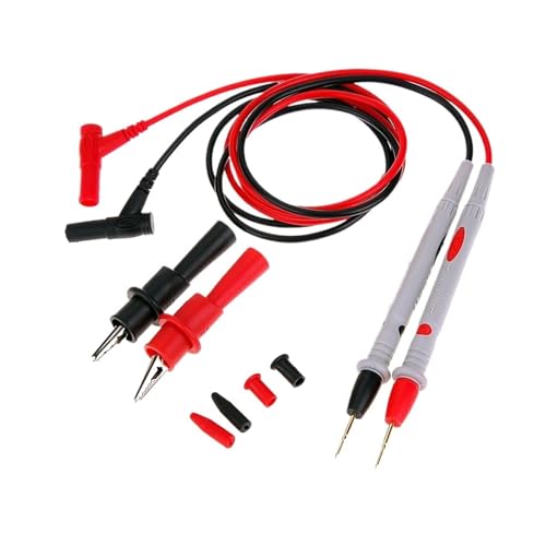 1000 V, 20 A, 10 A, Universal-Messleitungen für Multimeter, Fühler, Multimeter, Kabel, Stiftspitze (20 A mit Clip) von BAPPRJJ