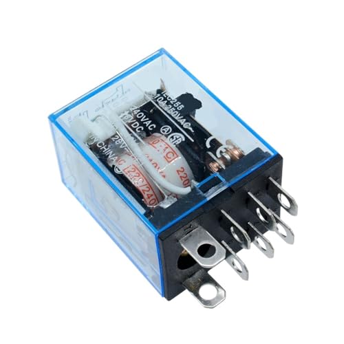 5Pcs LY2NJ HH62P HHC68A-2Z Elektronische Elektromagnetische Relais 10A 8PIN Spule DPDT DC 12V 24V AC 220V(5Pcs AC 220V) von BAPPRJJ